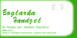 boglarka handzel business card